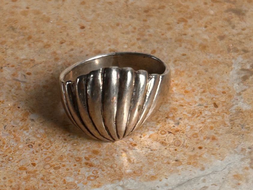 Anelli: Silber Ring,  Muschel (Grösse 51) – Usato da Dittingen venduto da Bellevista 7