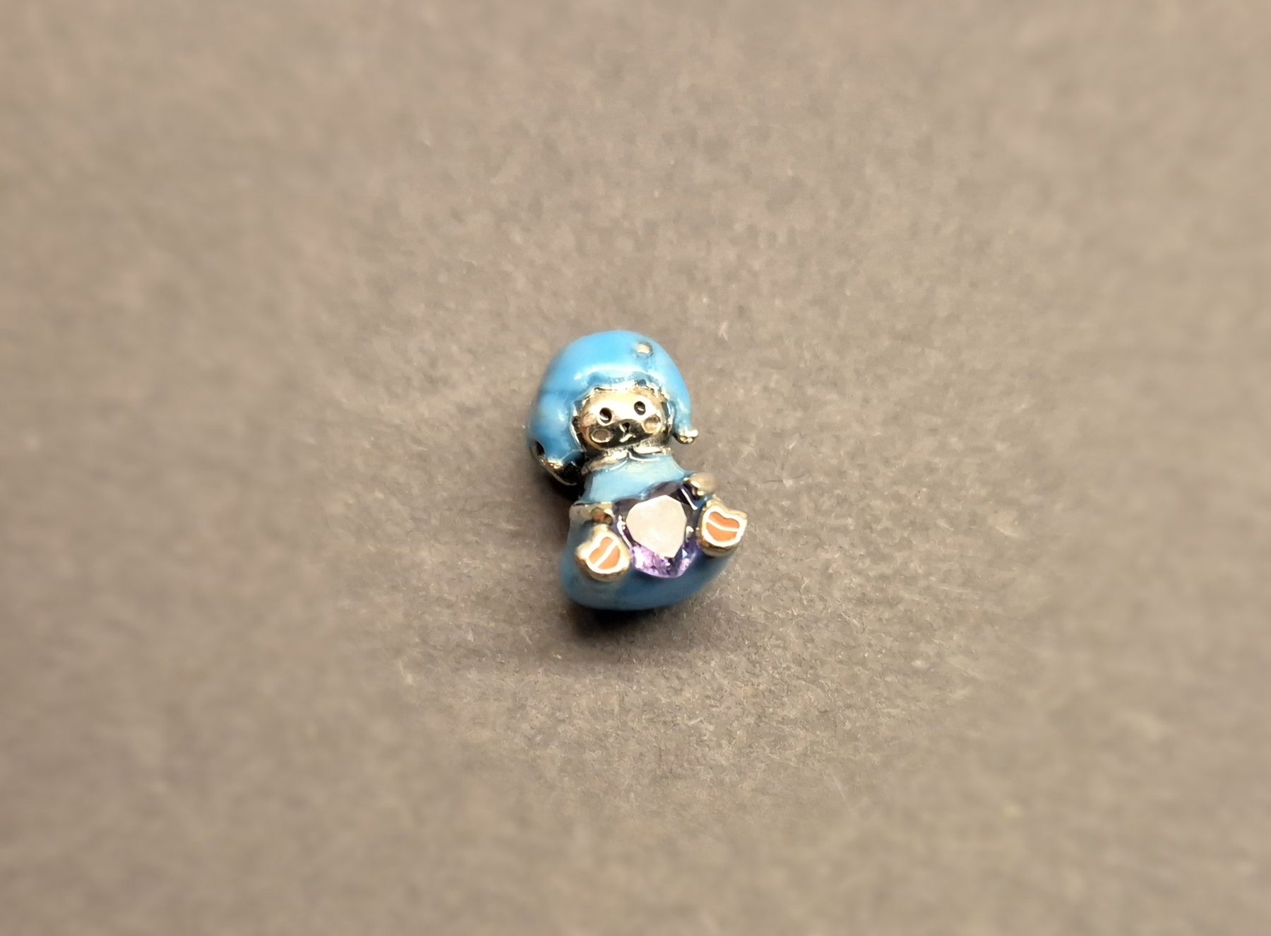 Anhänger: Charm Teddy-Bär +Garantie – Neu (gemäss Beschreibung) aus Rotkreuz von Carbone_Bijou-Shop