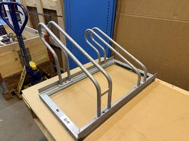 2er Veloständer Fahrradständer verzinkt für max 55mm Reifen