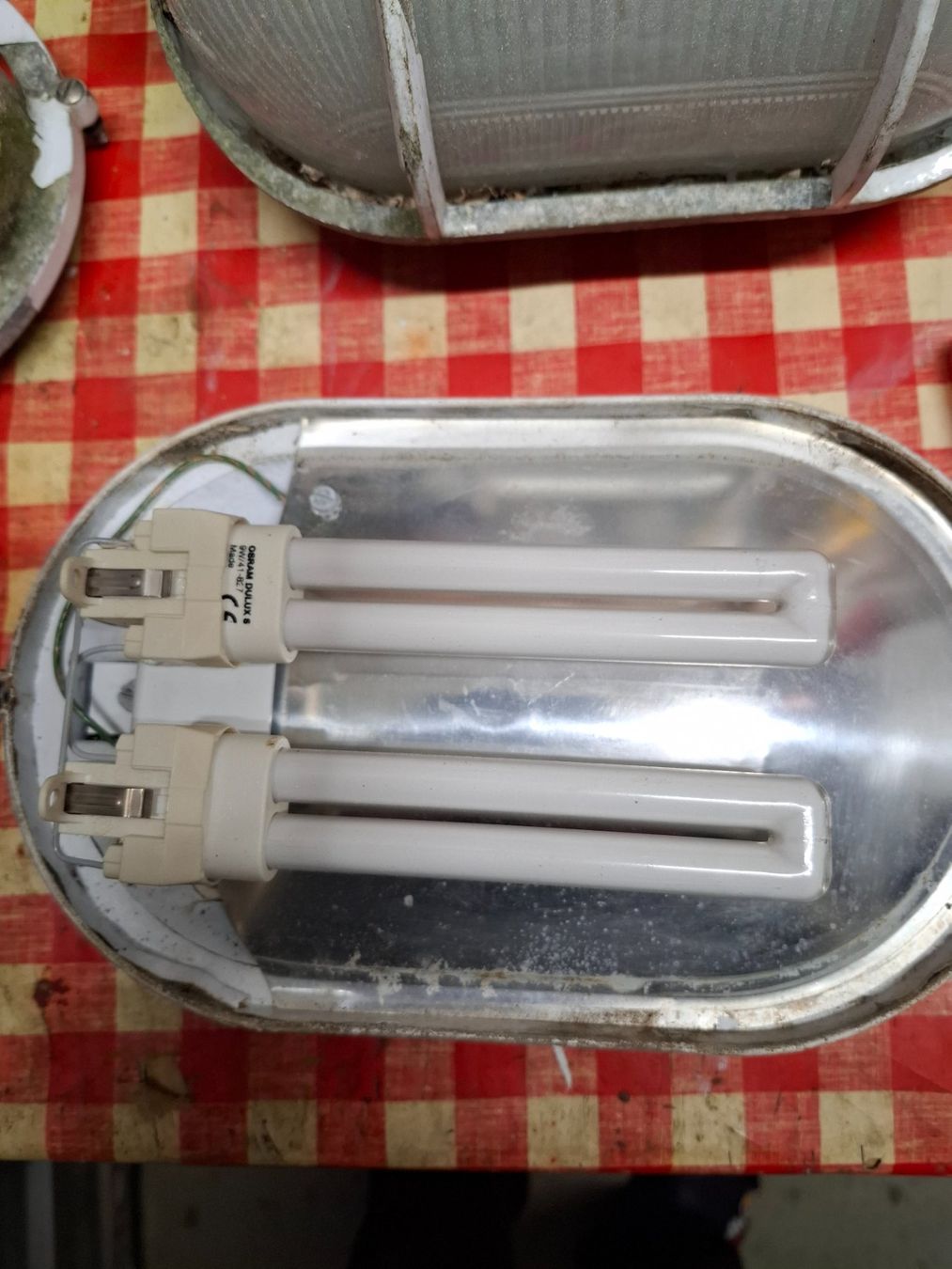 Lampade: Vintage Aussenlampe/Kellerlampe, Industrielampe – Usato da Rorschacherberg venduto da LUI1981 2