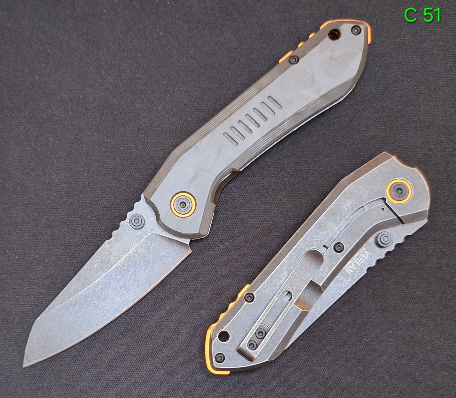 Coltelli tascabile: Couteau de poche – Nuovo e nell'imballaggio originale da Genève venduto da RJN_1208