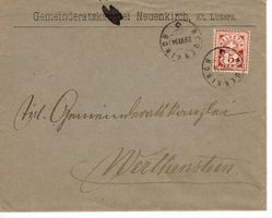 Brief, Gemeinderatskanzlei Neuenkirch LU 1894