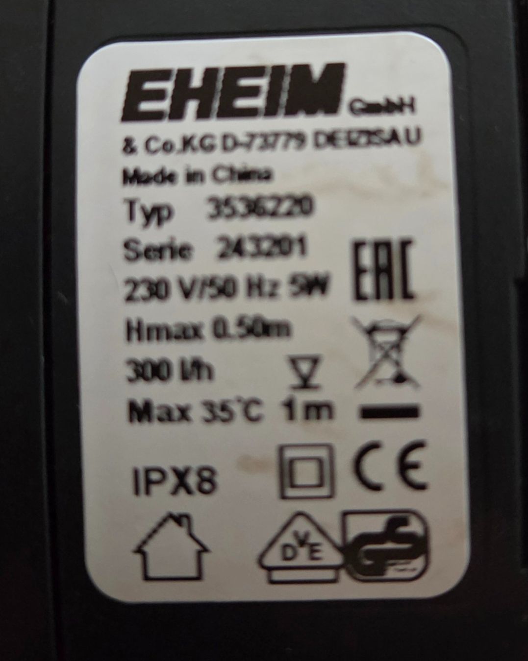 Eheim Filtres: Eheim Skimmer – D'occasion à Zürich par Heidi69 1