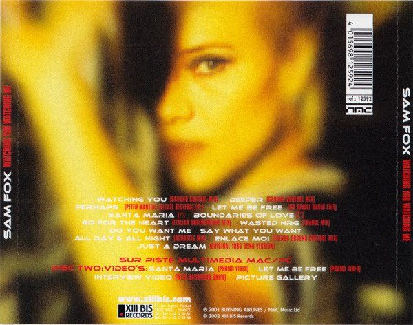 CD: Sam Fox - Watching You, Watching Me – Usato da Unterbch venduto da uqliv 1