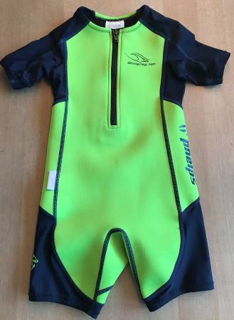 Kinder-Neopren-Schwimmanzug Stingray HP, 4J Mädchen u. Jungs