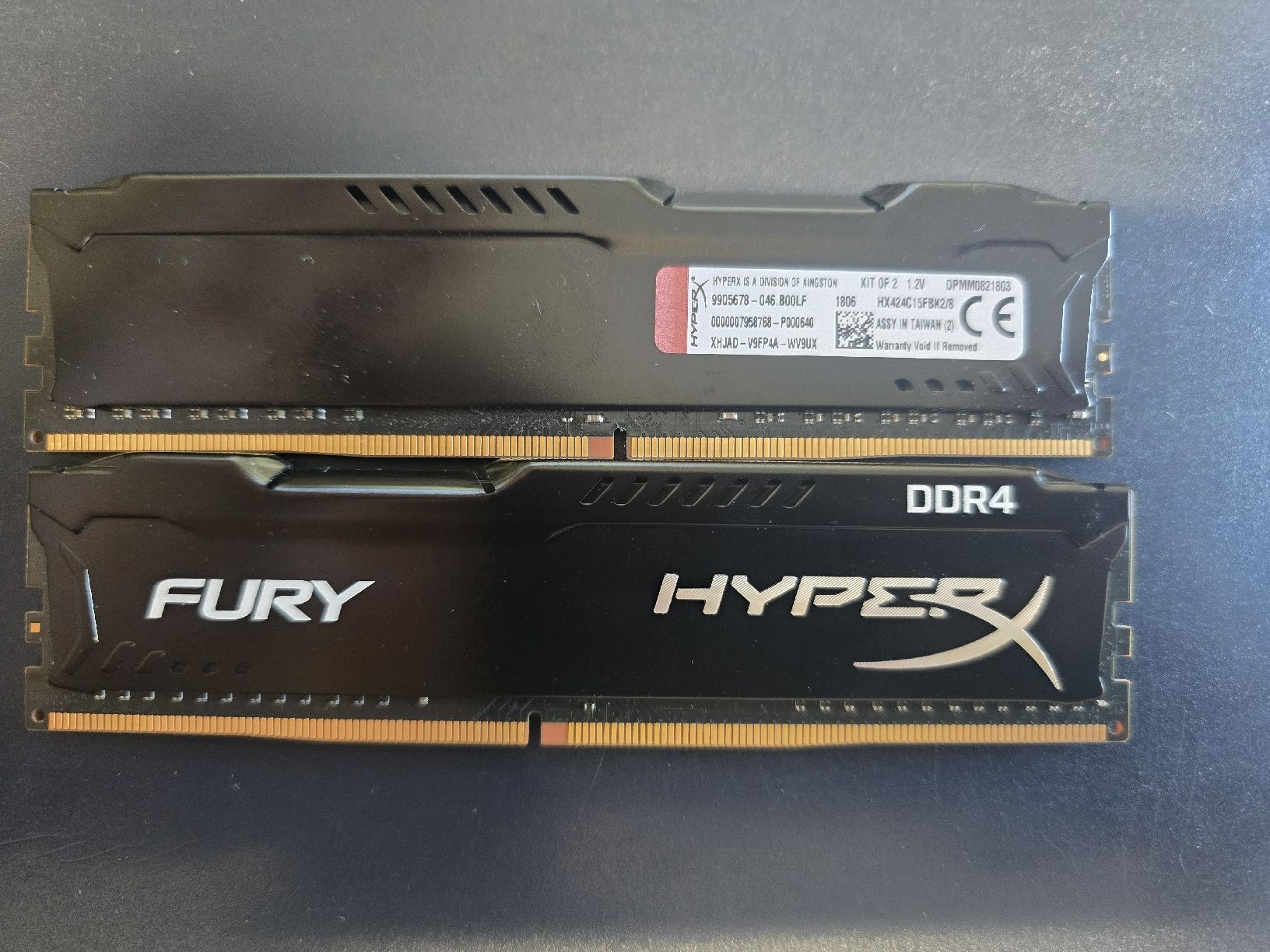 Kingston Memoria / RAM: Kingston DDR4 RAM 2x 4GB – Usato da Kreuzlingen venduto da Klingelton_21600
