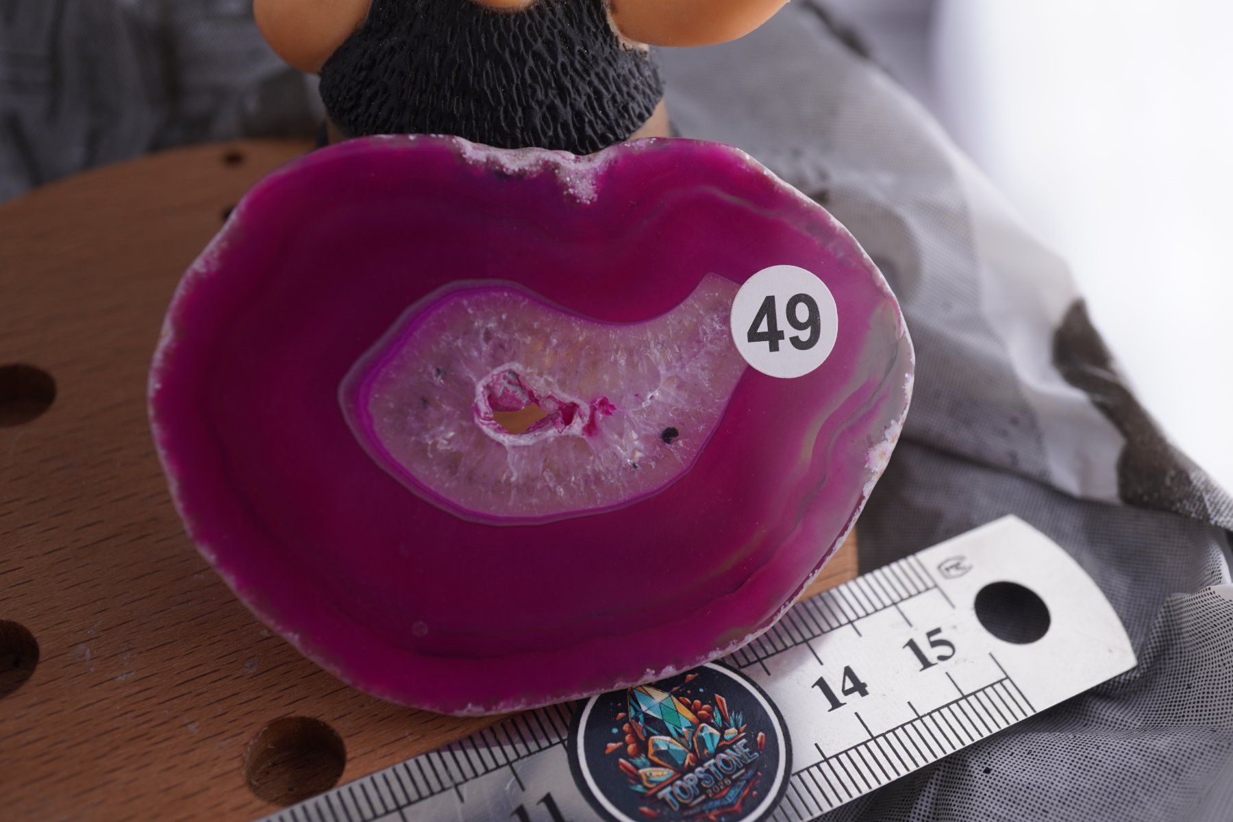 Minerali & Pietre curative: Achat pink    Scheibe     wow     Ab 1.-(1) – Nuovo e nell'imballaggio originale da Eschenbach SG venduto da topstone 3