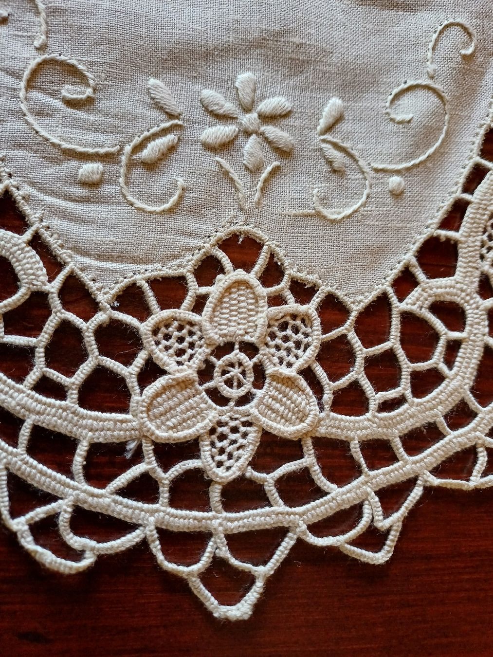 Tessuti: Echt Handarbeit Deckeli ca.25x50 cm – Nuovo (secondo la descrizione) da Gächliwil venduto da lesidees 1