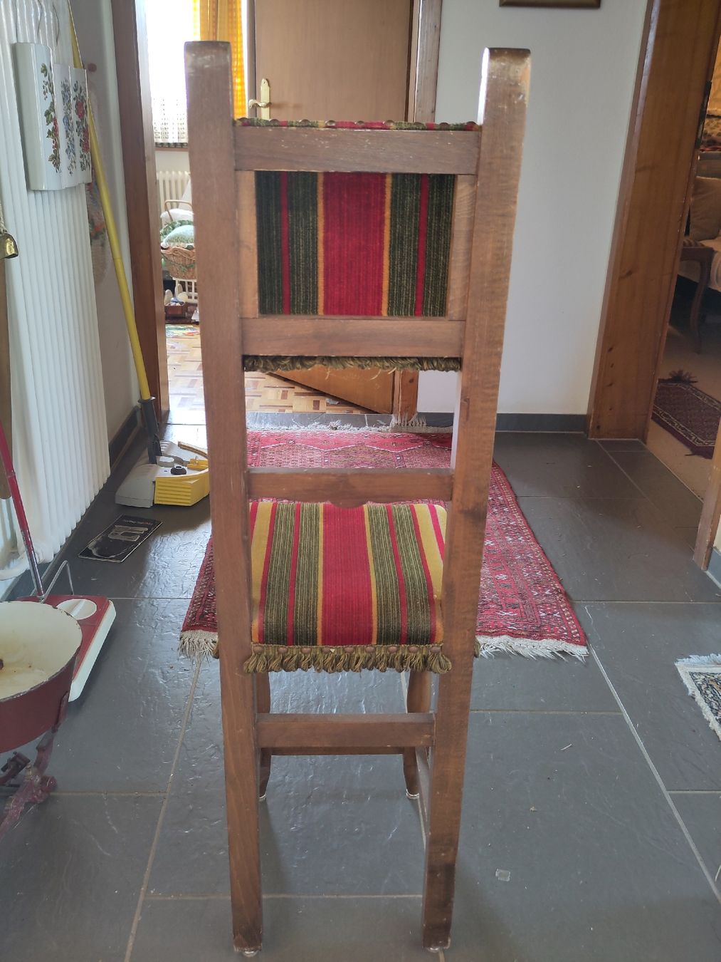 Stühle: Stuhl Holz mit Stoffbezug gebraucht – Gebraucht aus Derendingen von Biberister 3