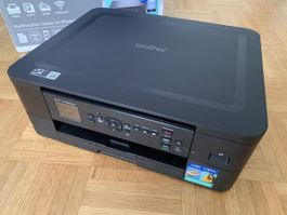 Brother DCP-J1050DW Multifunktionsdrucker + Originalpatronen