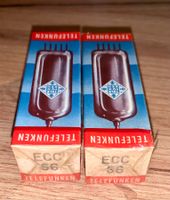 2 Röhren / Radioröhren ECC86 (2x Triode) Telefunken, NEU/OVP