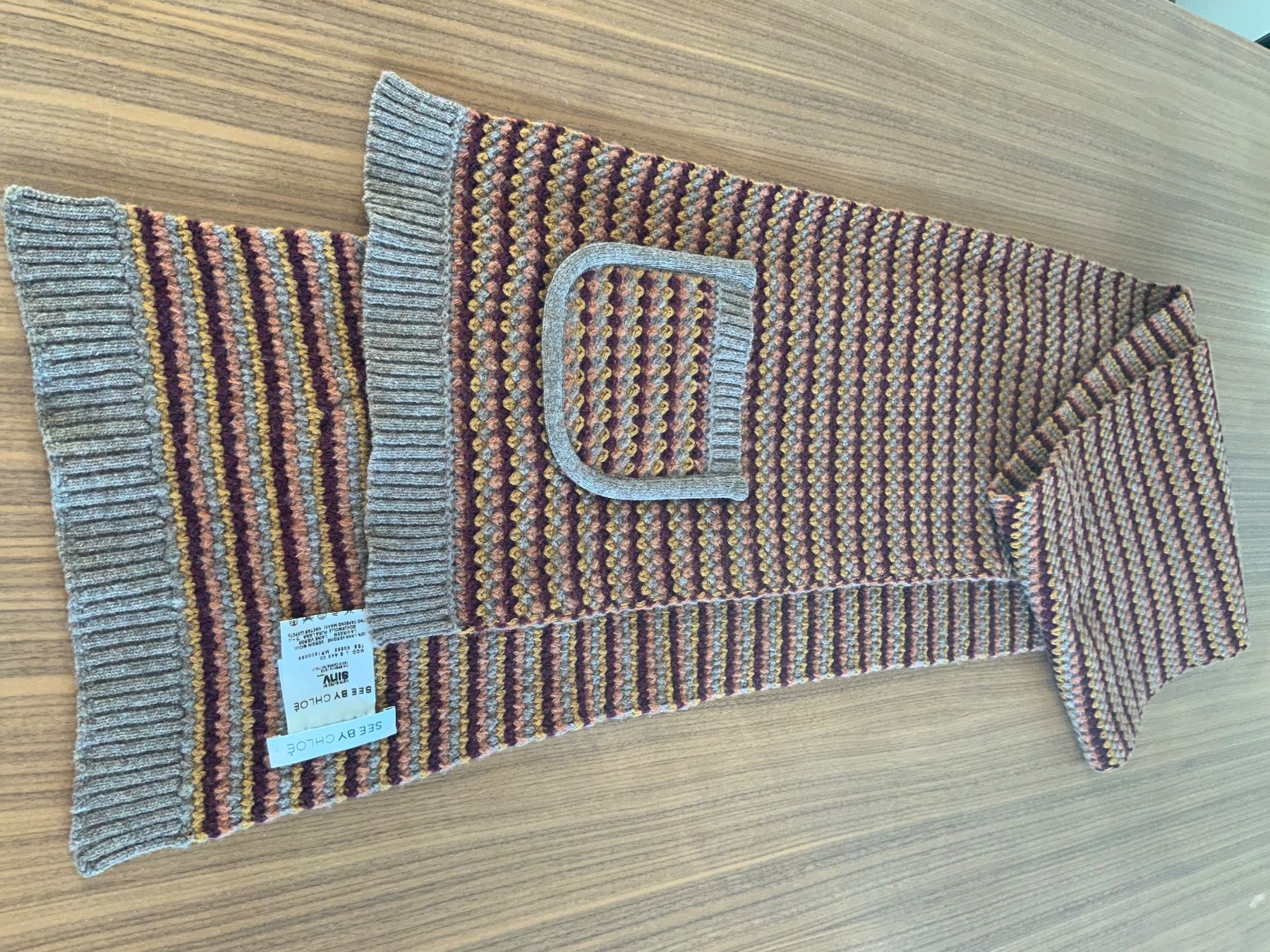 Foulards, Tücher & Schals: SeebyChloé: écharpe en laine vierge – Gebraucht aus Genève von Taracolac20 3