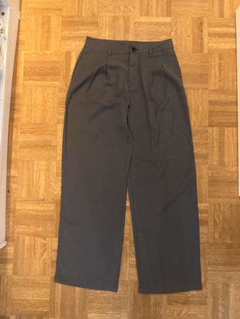 Shein Stoffhose Anthrazit - Grösse L