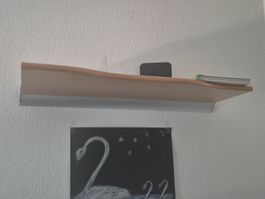 Tablar gewölbt mit Schiene