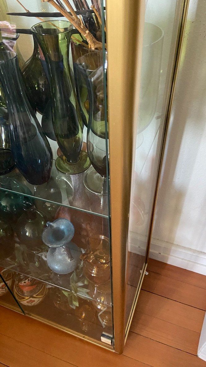 Vetrine: VITRINE GOLD | DOREE - MID MODERN - SELTEN | RARE !!! – Usato da Zürich venduto da dechezlouve 1