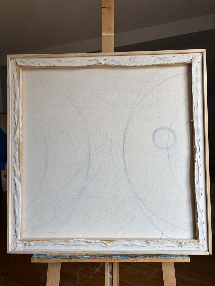 Dipinti: Acrylbild auf Baumwolle - 70 x 70cm – Nuovo (secondo la descrizione) da Arlesheim venduto da alenka98 5