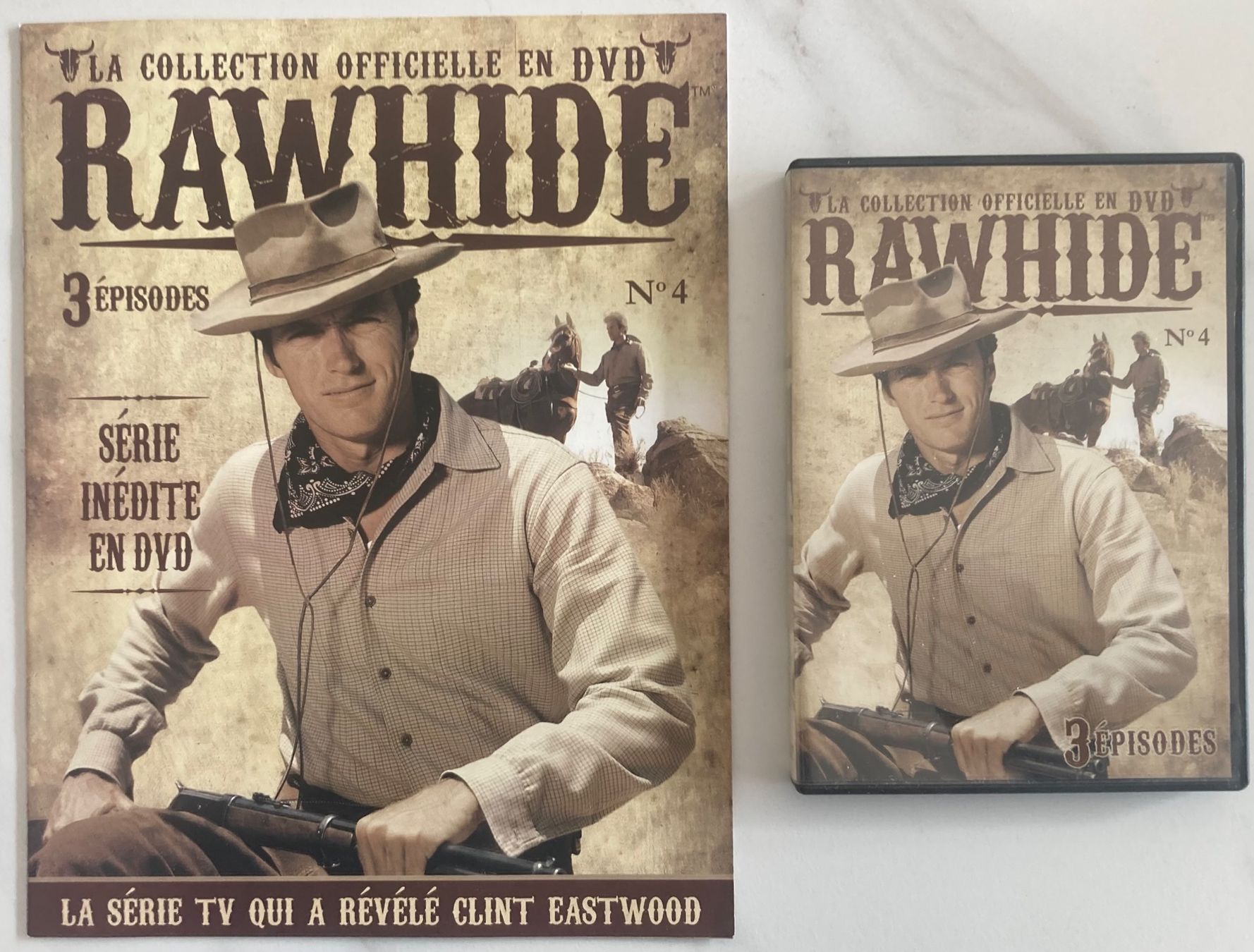 Tutti i DVDs: CLINT EASTWOOD - RAWHIDE N°4 – Usato da Poliez-Pittet venduto da Newtown-Records