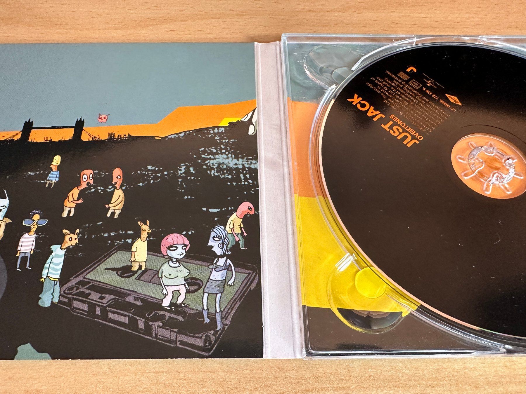 CD: Just Jack – Overtones – Usato da Rikon im Tösstal venduto da Alpenmutz 2