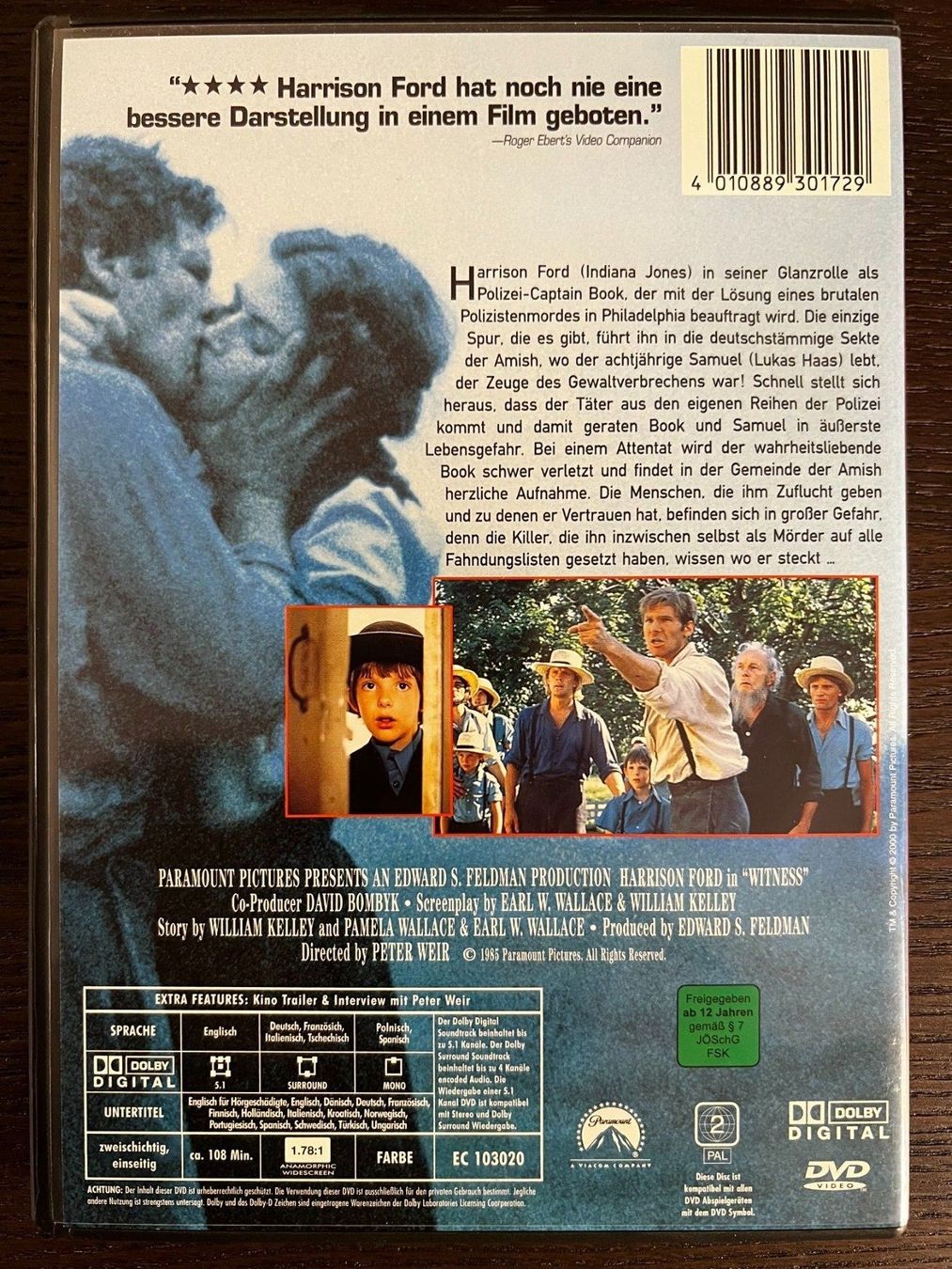 Tutti i DVDs: Der einzige Zeuge – Usato da Zürich venduto da FilmFreunde 1