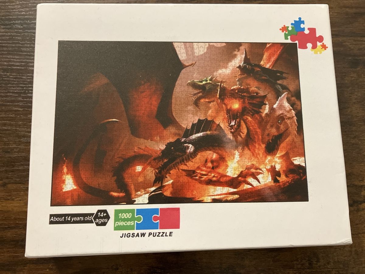 Puzzles: Dungeons and Dragons Puzzle 1000 Teile – Neu (gemäss Beschreibung) aus Glarus von Jhuber78