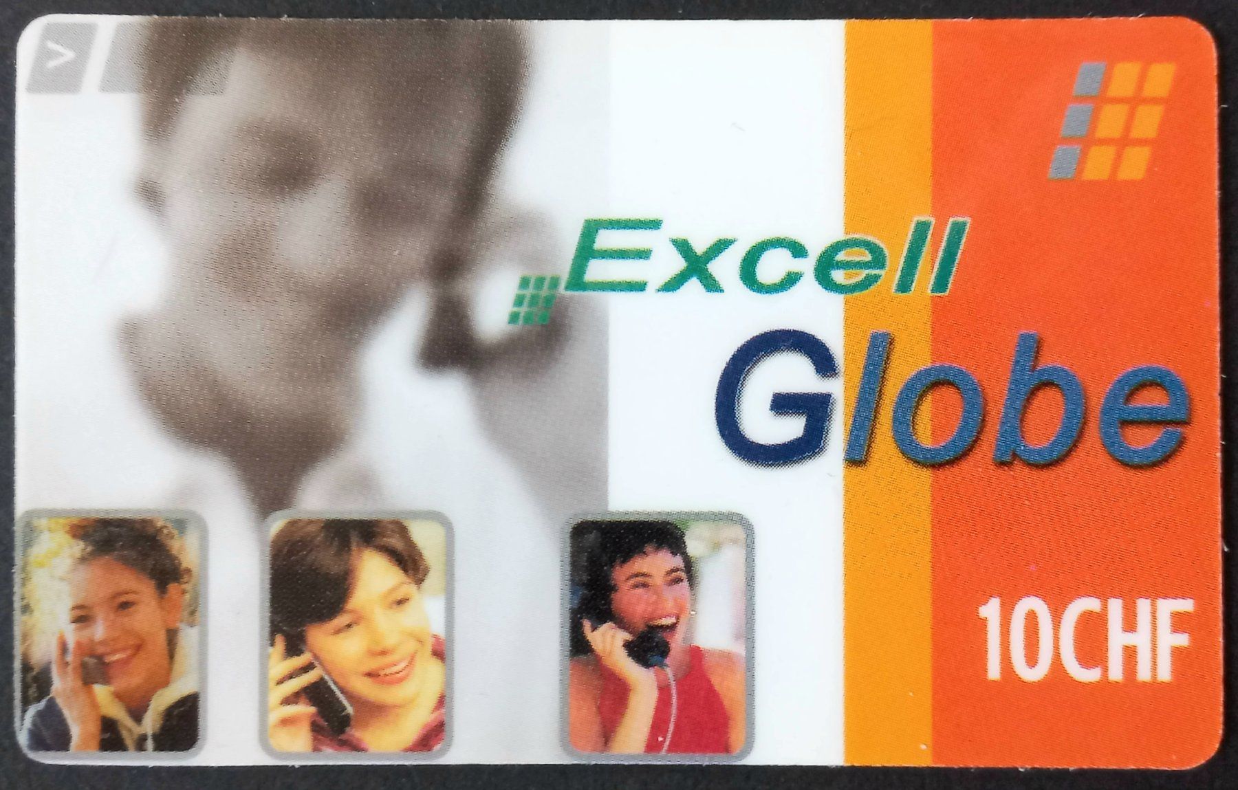 Schede telefoniche: Taxcard Phonecard - Excell Globe - CH – Usato da Niederuzwil venduto da lubimaja