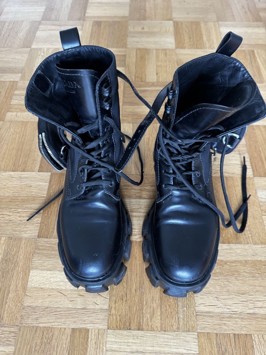 Prada Scarpe da uomo: Prada Monolith Boots 38.5 – Usato da Zürich venduto da forestF4iry 3