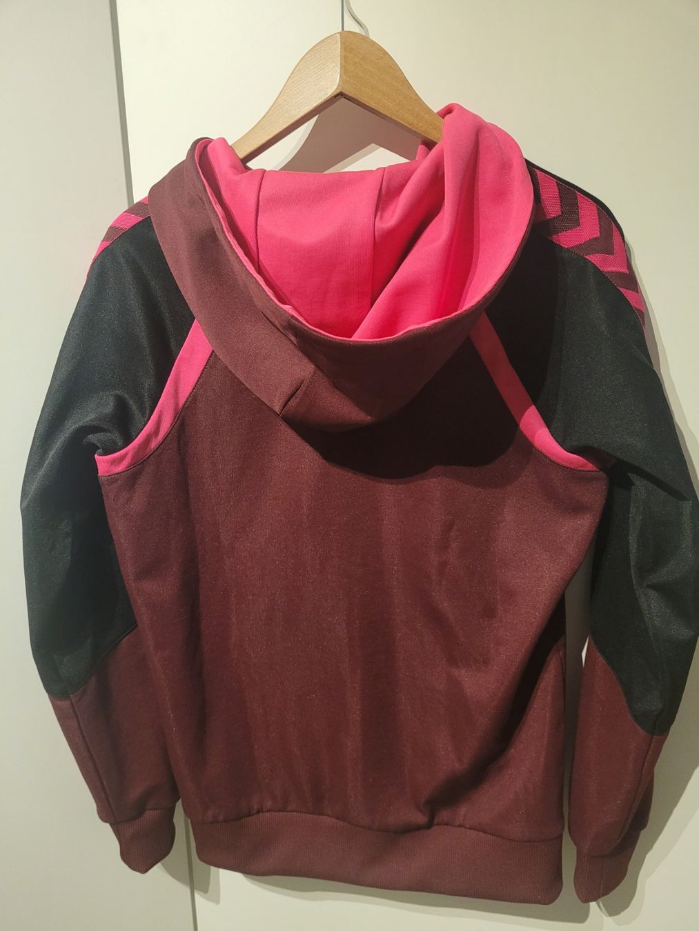 Hummel Vestes: Hummel Trainingsjacke, Bordeaux, Pink, Grösse M – Neuf (Voir description) à Wallisellen par sedlees 3