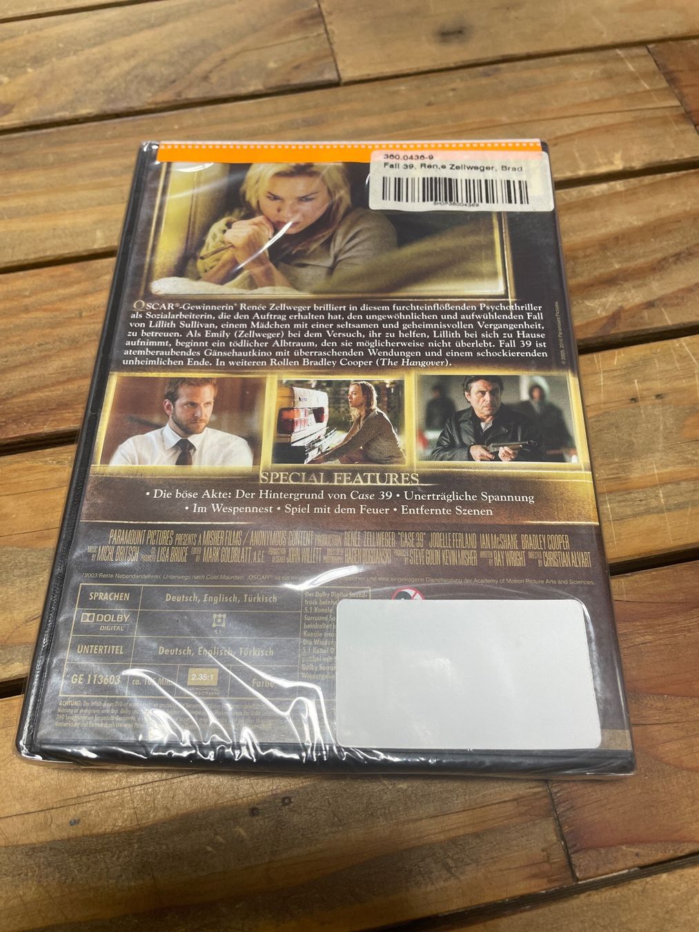 Tous les DVDs: DVD fall 39 (allemand) – D'occasion à moudon par faucheur2 1
