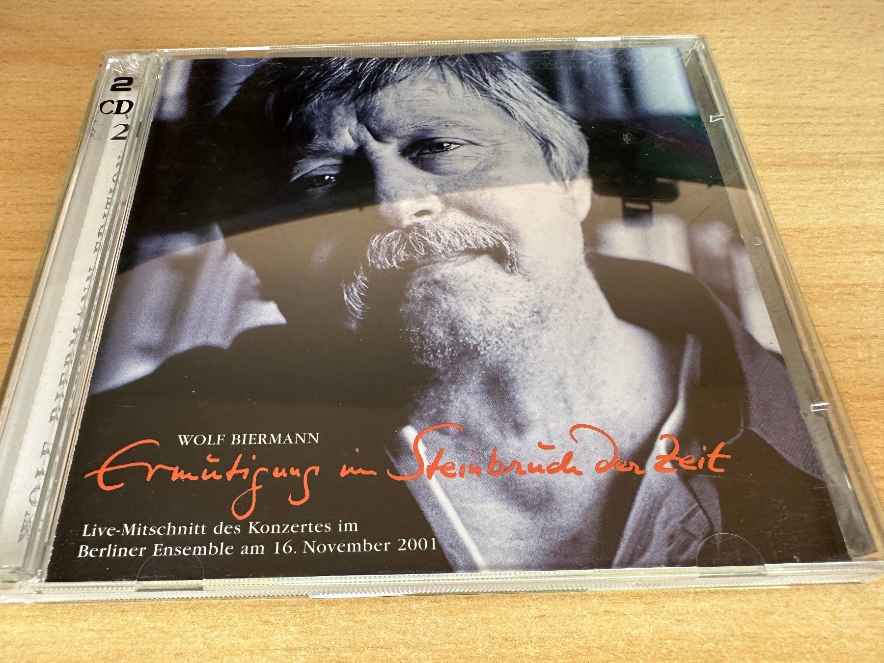 CD: Wolf Biermann – Ermutigung Im Steinbruch Der Zeit - 2 CD – Usato da Rikon im Tösstal venduto da Alpenmutz