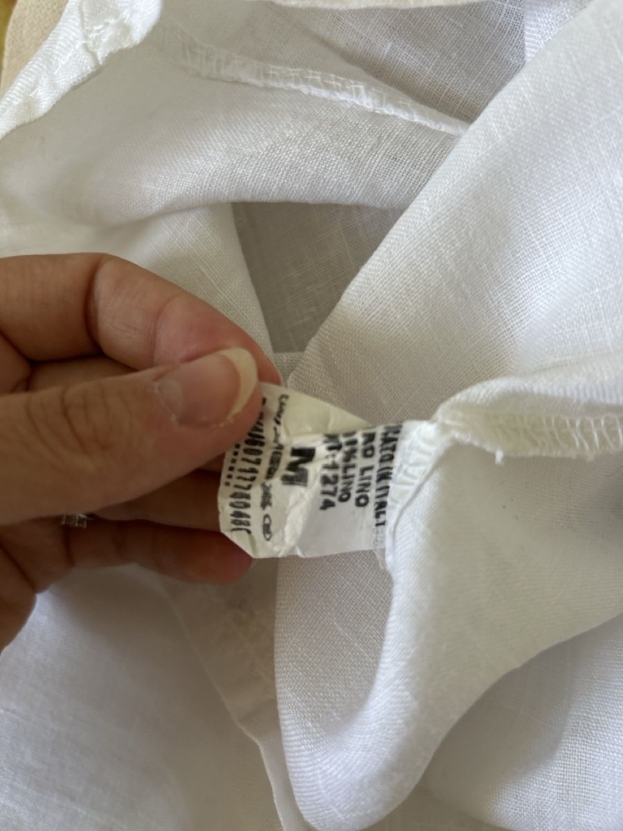 Kleider: Robe blanche - taille M - lin – Gebraucht aus Savigny von Althea0202 2