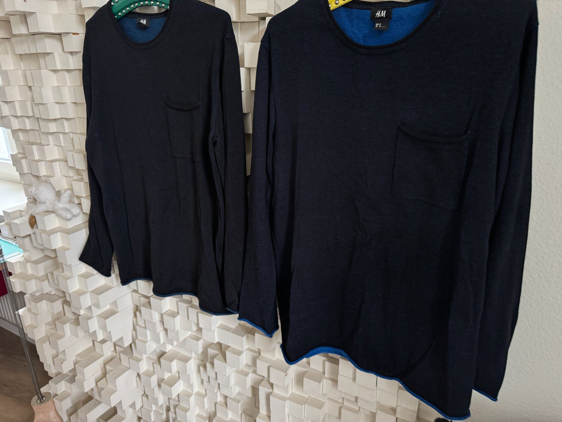 Pullover & Sweatshirts: coole dunkelblau blaue Feinstrickpullover Pullover gr M (L) – Gebraucht aus Zürich von Malco0 6