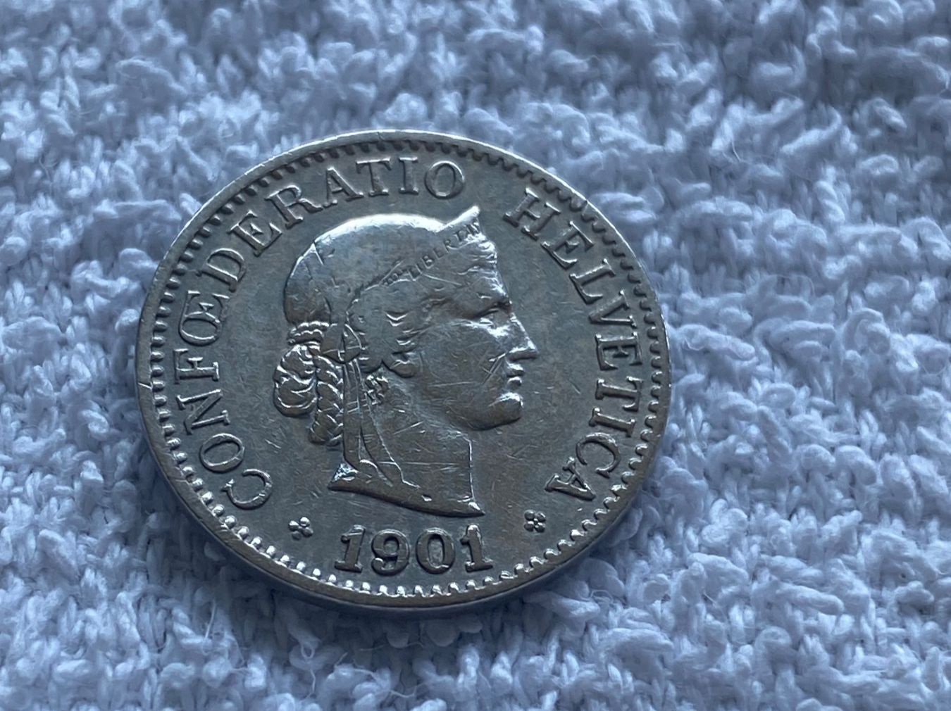 Toutes les monnaies: 10 centimes/rappen 1901 – D'occasion à Nyon par Ilmi09