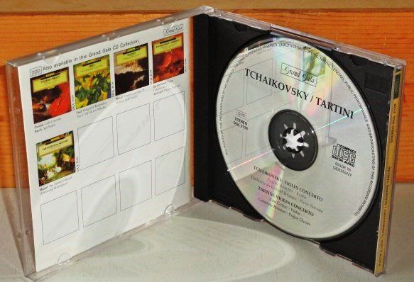 CD: Eugène Schaeffer, Ivan Serkov - G. Tartini, P. Tchaikovsky – Usato da Unterbäch venduto da dadin 3