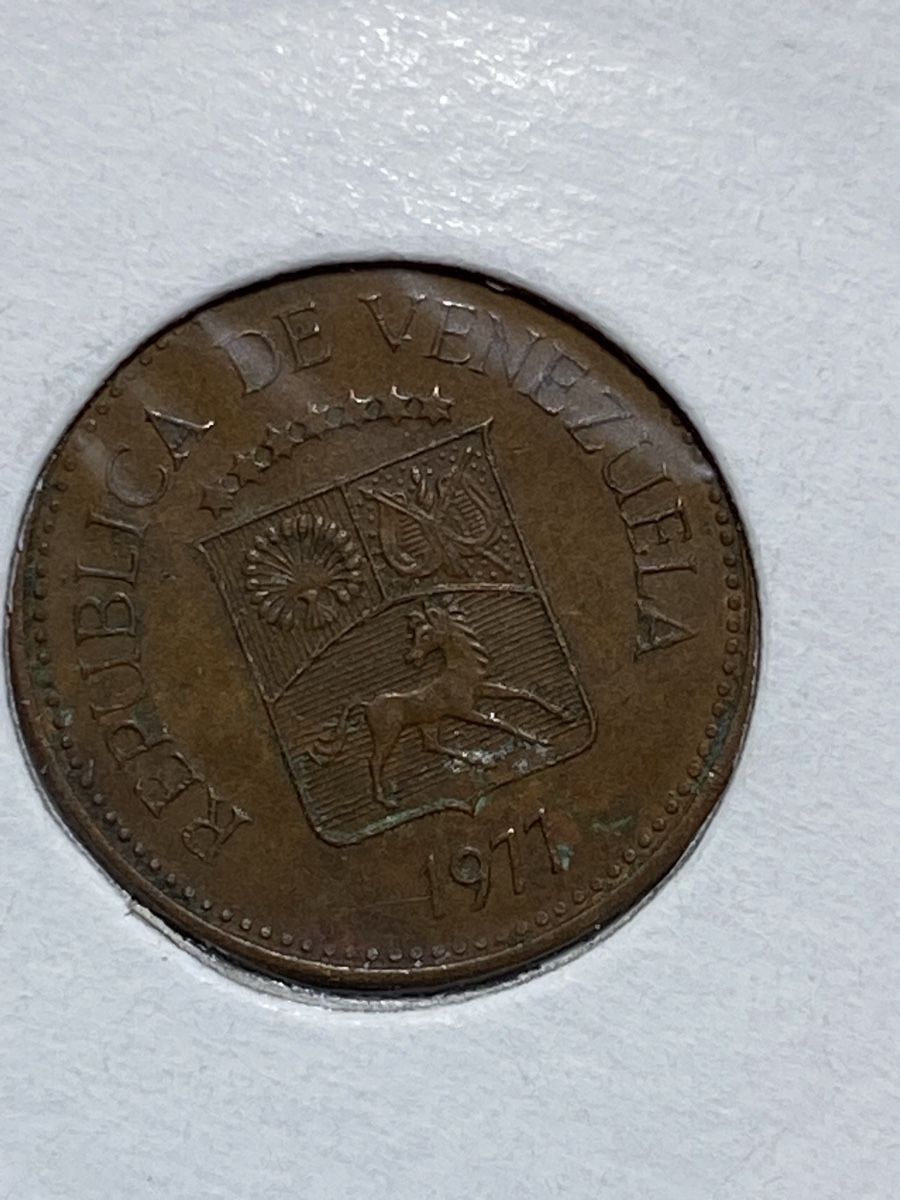 Tutti le monete: Venezuela - 5 cents - 1977 – Usato da Payerne venduto da Mike1682 1