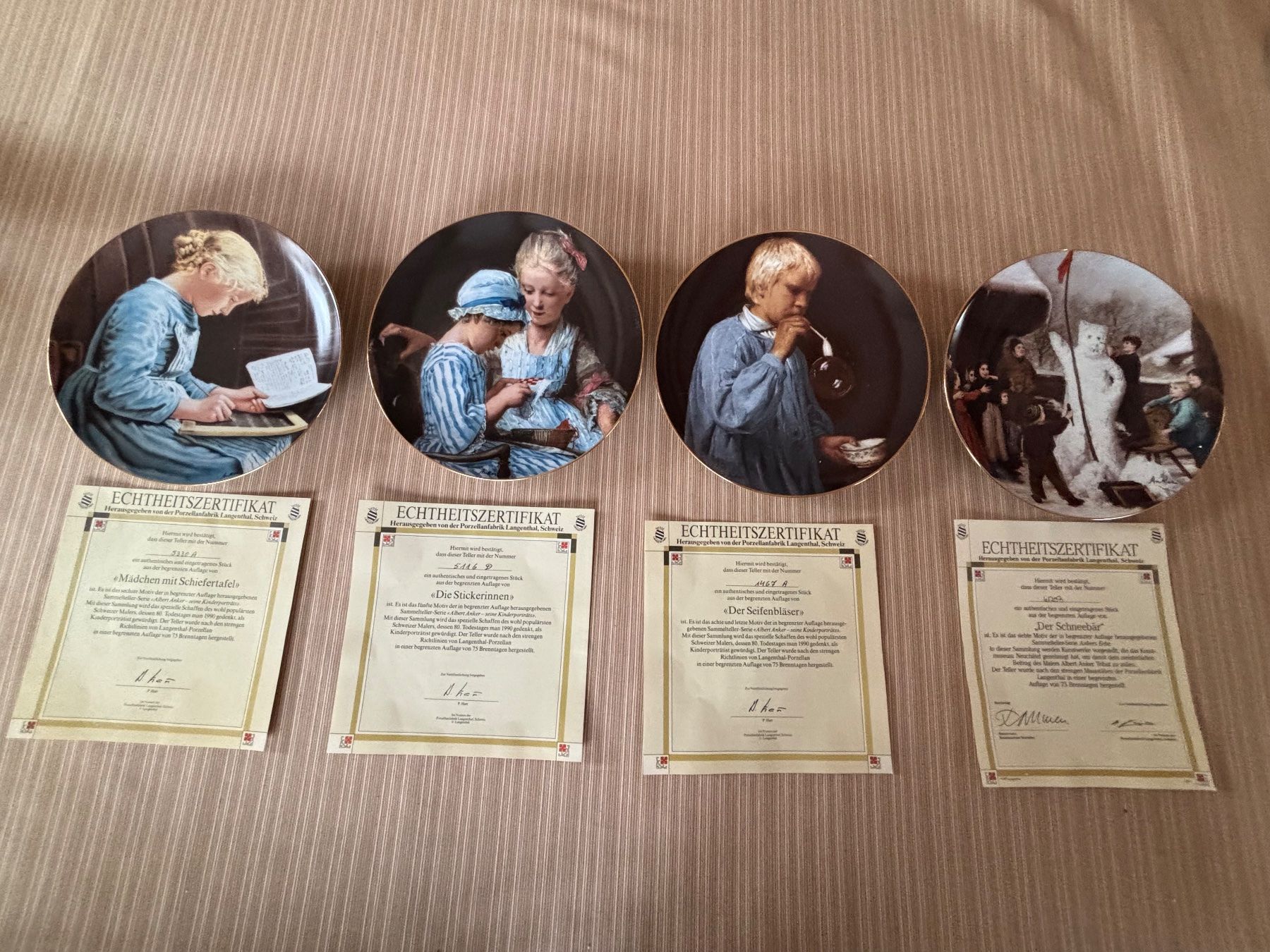 Assiettes: Sammelteller (Albert Anker) – D'occasion à Rickenbach Sulz par Naknek53 4