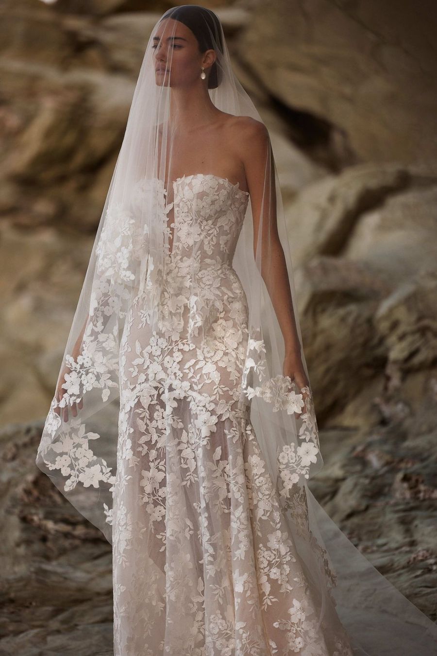 Vestiti: Secondhand Brautkleid Milla Nova "Claire", Grösse 34 – Usato da Brunnen venduto da Herzig-Brautmode 3