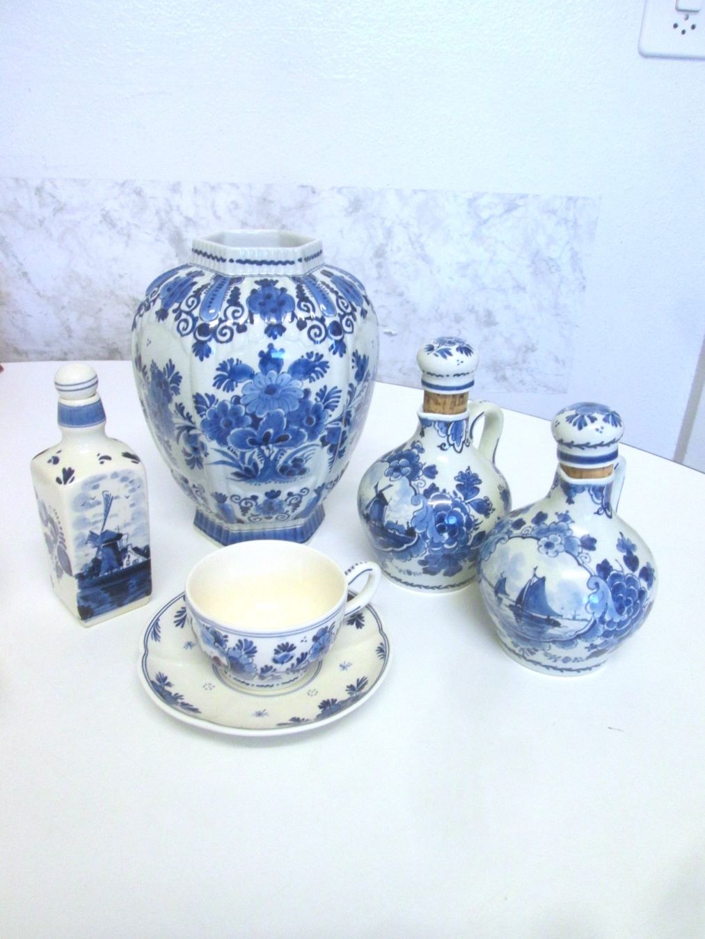 Tutte le decorazioni: Delf-Keramik, Vintage – Usato da Sementina venduto da babucia