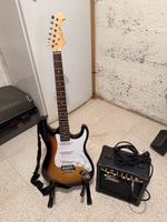 E-Gitarre Set mit Verstärker Marke Fame wenig gebraucht