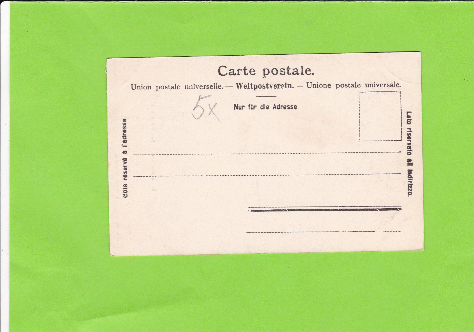 Cartoline postali: Lauterbrunnen-der Staubbach – Usato da St. Peterzell venduto da neckertal 1