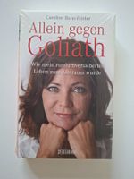 "Allein gegen Goliath"   Caroline Bono-Hörler  neu  OVP