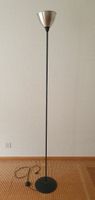 Stehlampe Metall, schwarz/silber 180 cm funktionsfä