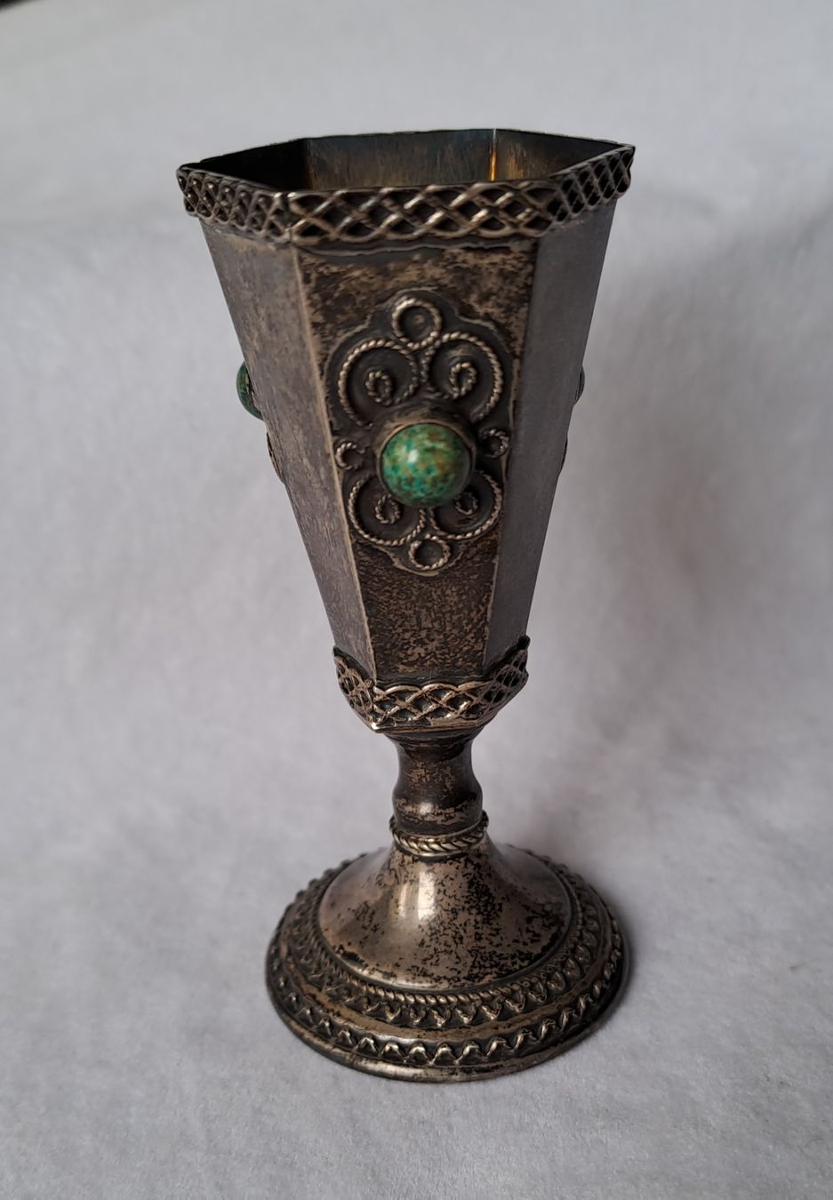 Tazze: Isreal Silber 925 Kiddush Tasse – Usato da Adliswil venduto da globill 1