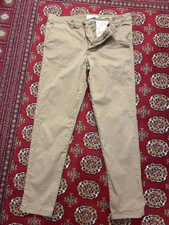 Simmer Chinos beige Grösse W 33/L 32 Slim Fit