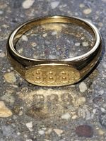 Gelbgolden 888 Grösse 60 neuwertig Finger Ring