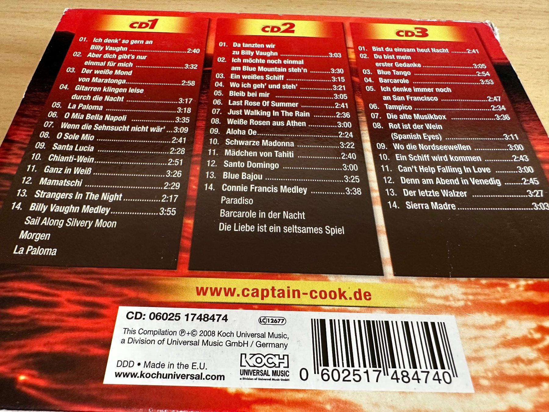 Captain Cook Und Seine Singenden Saxophone – Aber Dic - 3 CD (Gebraucht ...