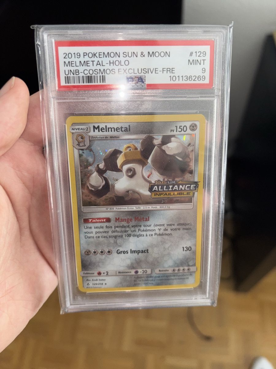 Pokémon Cartes à collectionner: Melmetal holo stamp Alliance PSA 9 – Neuf avec emballage d'origine à Puplinge par Collection_Pokepi