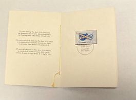 CH Pro AERO Briefmarkenheftchen 1963