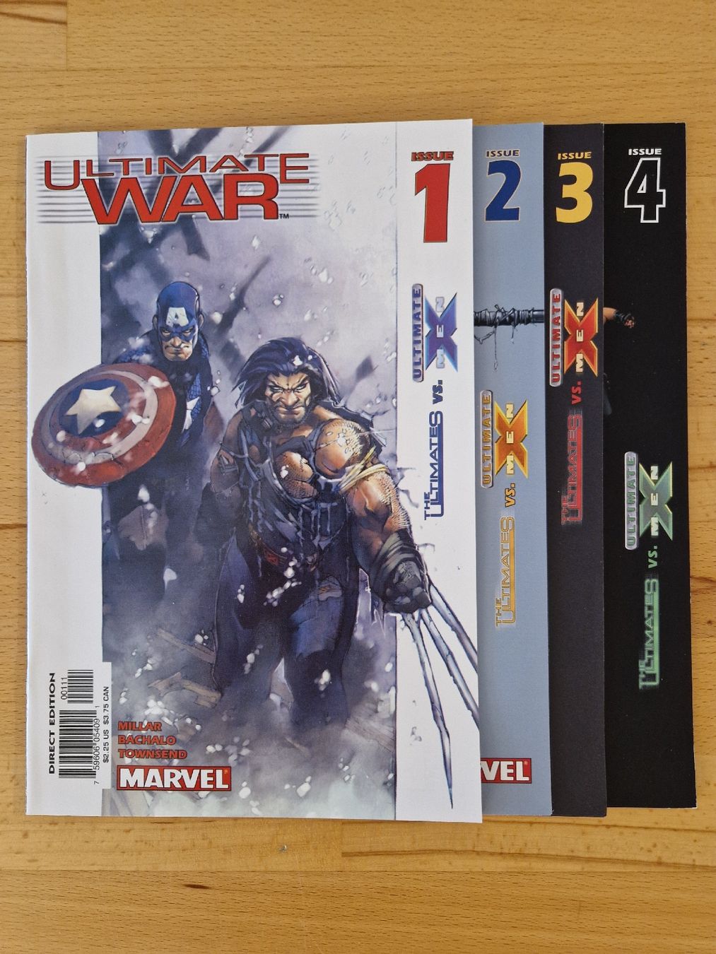Fumetti: Ultimate War #1-4 (complete) – Usato da Biel/Bienne venduto da collector_comics