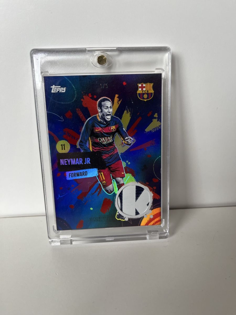 Topps Carte collezionabili: Neymar Match Worn Relic 5/5 Fc Barcelona – Usato da Aarau venduto da ben_y9x8 2