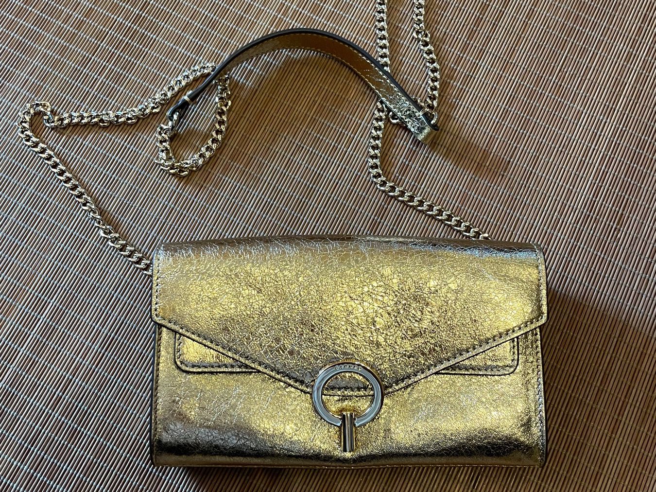 Sandro Borse da donna: SANDRO Clutch / Abendtasche, Gold – Usato da Zürich venduto da Chr_81